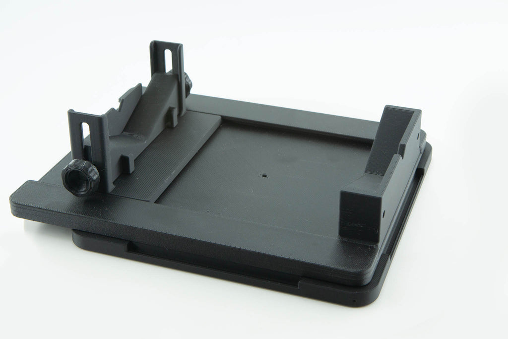 a2z Tumbler Jig with adjustable supports on Universal Base