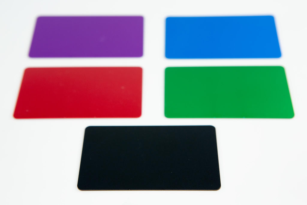Aluminum Business Card Anodized x10