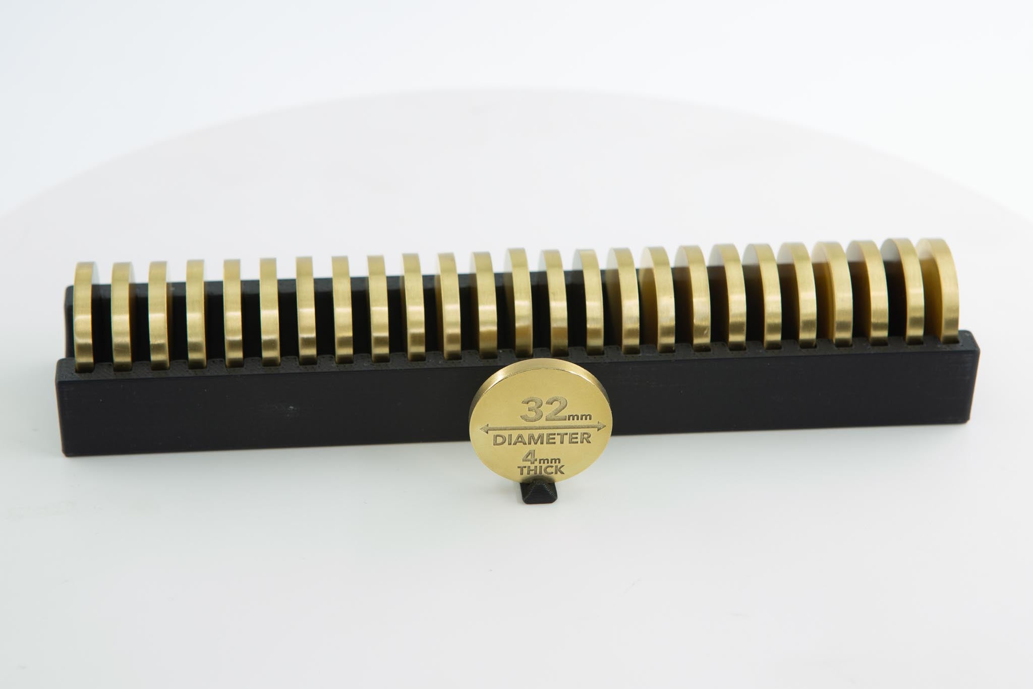 Brass Coin Blank 32mm