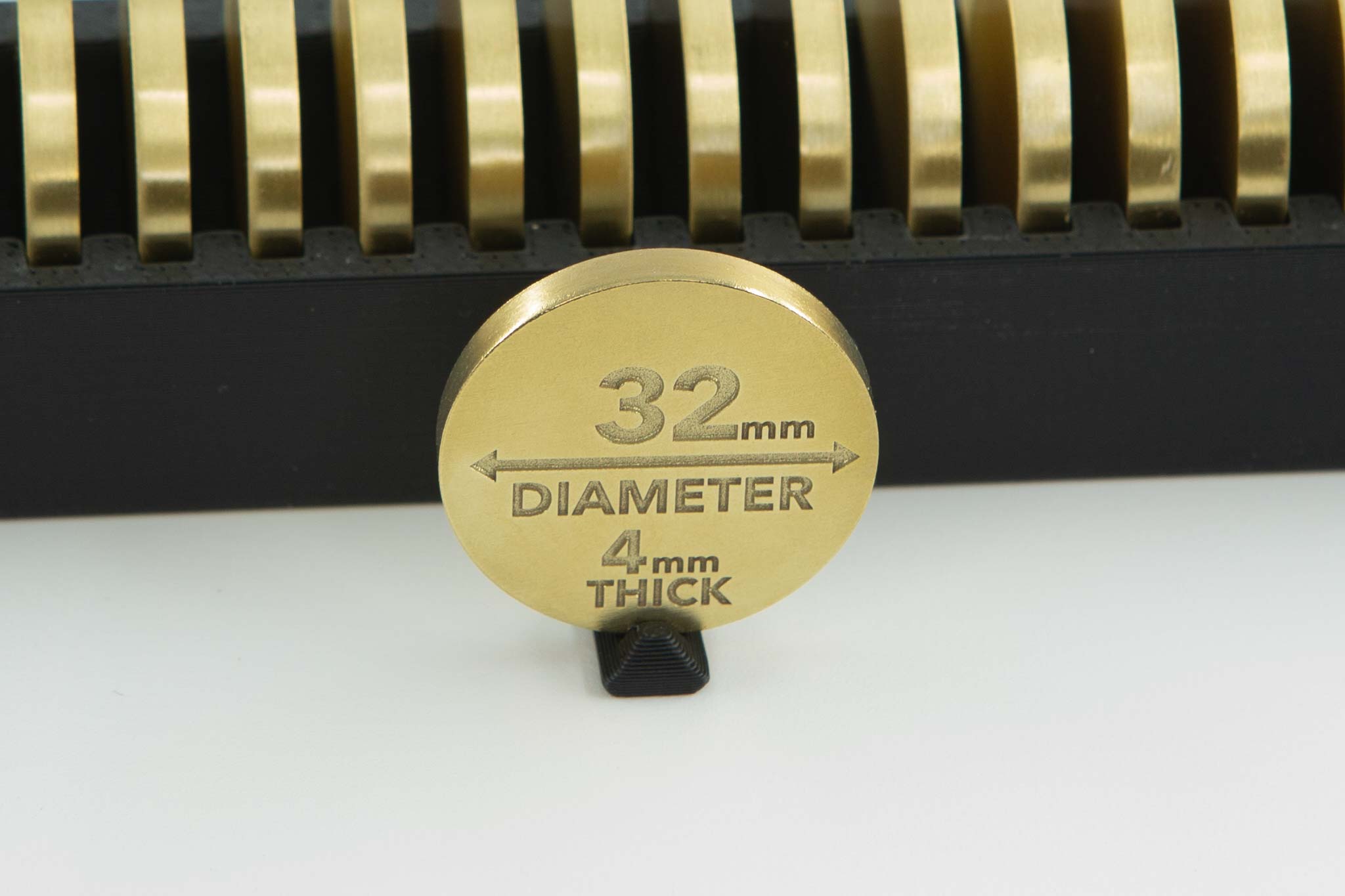 Brass Coin Blank 32mm