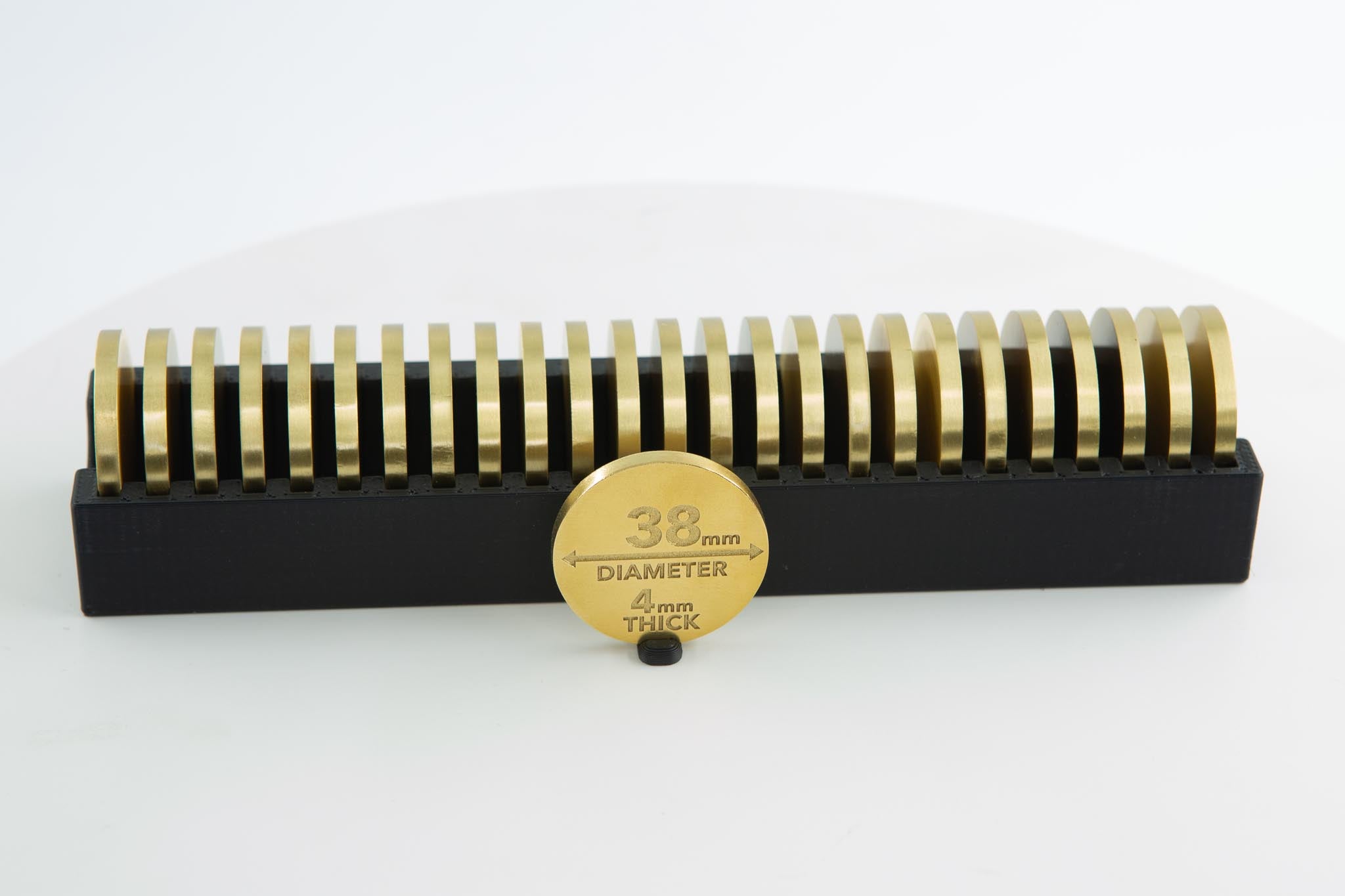 Brass Coin Blank 38mm