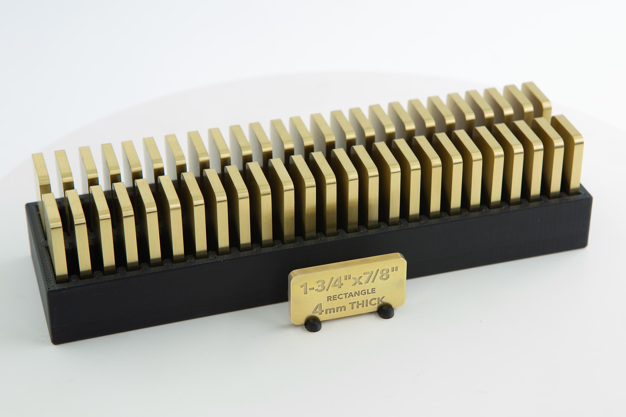 Brass Rectangle Blank Small