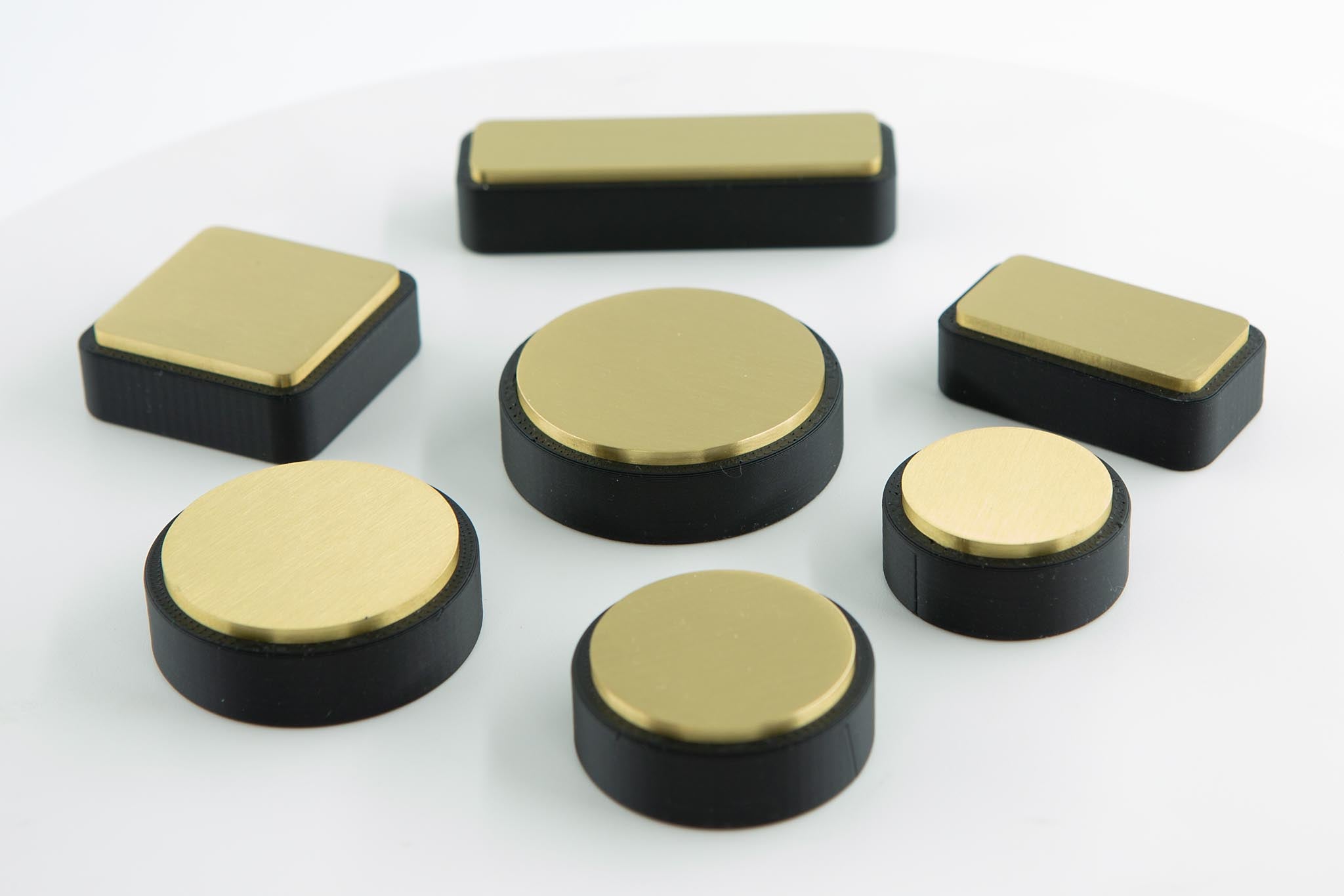 Brass Coin Finishing Fixture