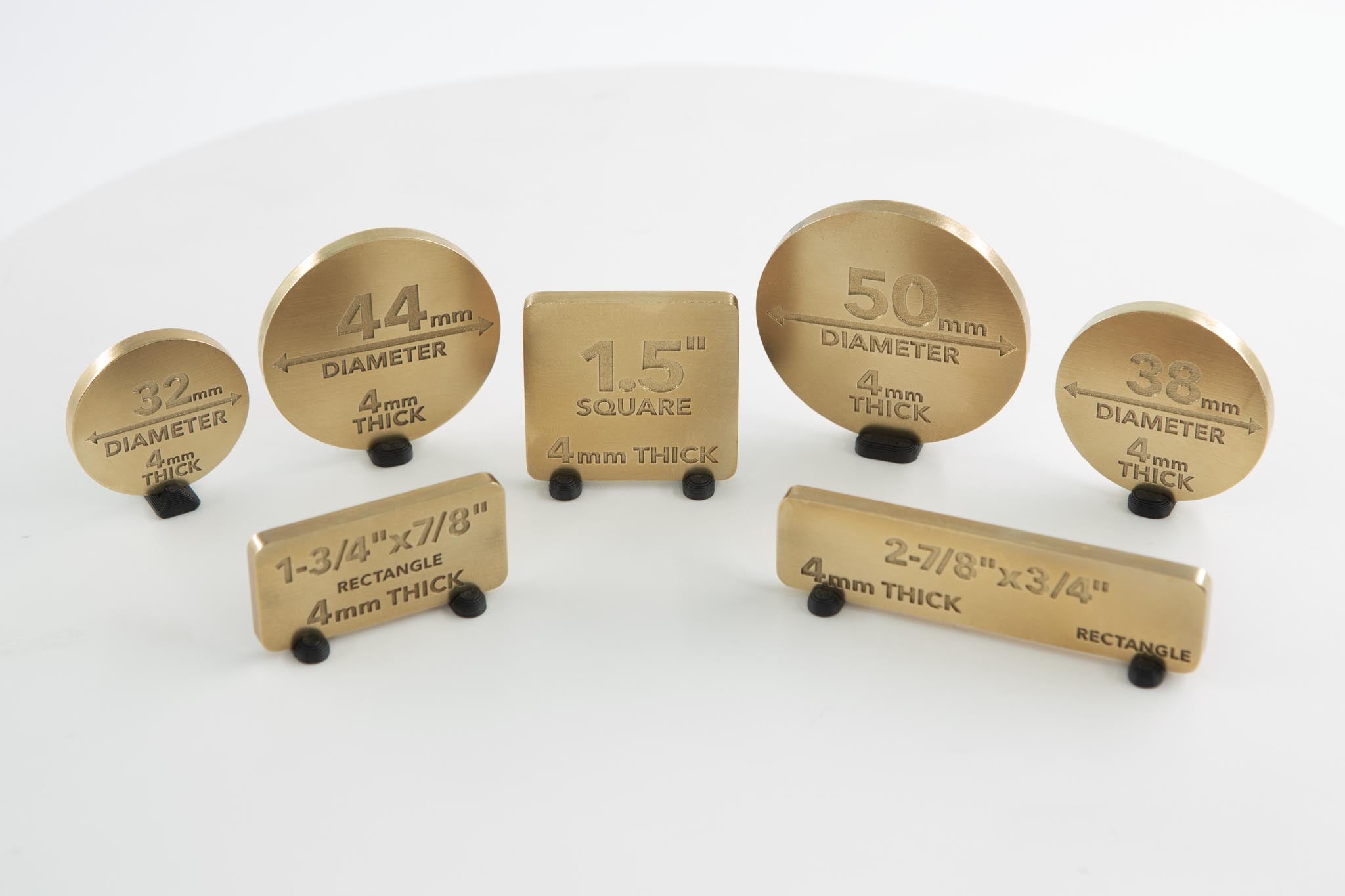 Brass Coin Blank 38mm