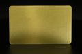 Brass Business Card