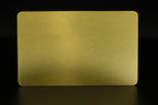 Brass Business Card
