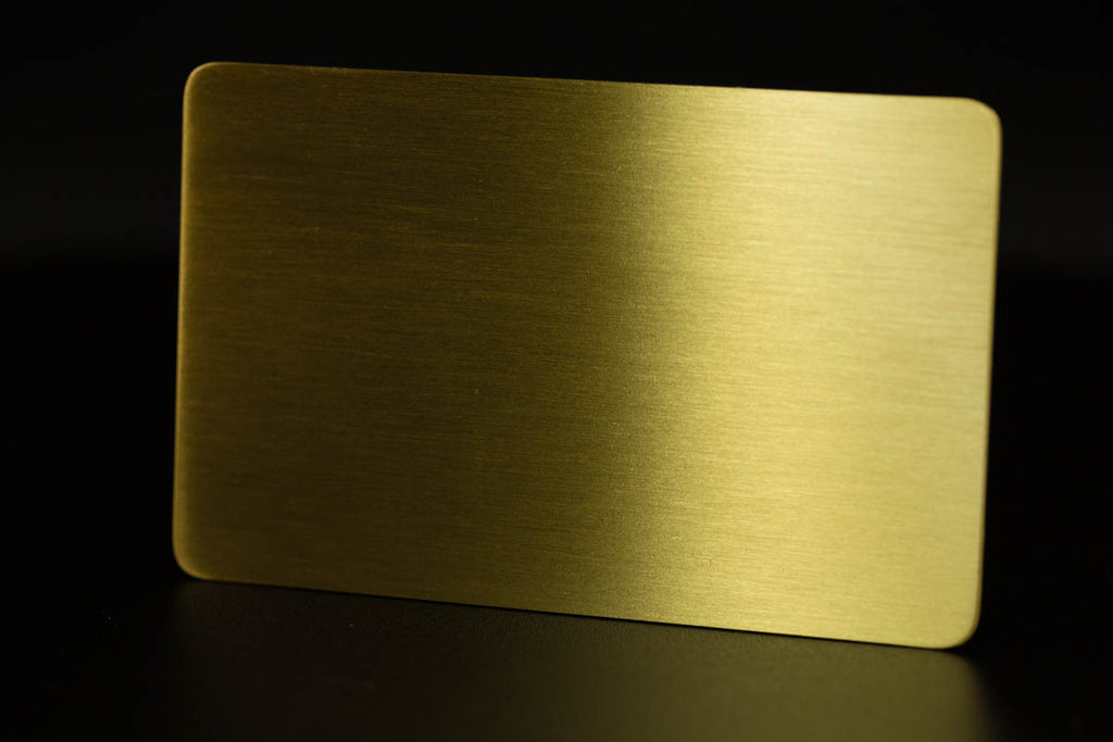 Brass Business Card