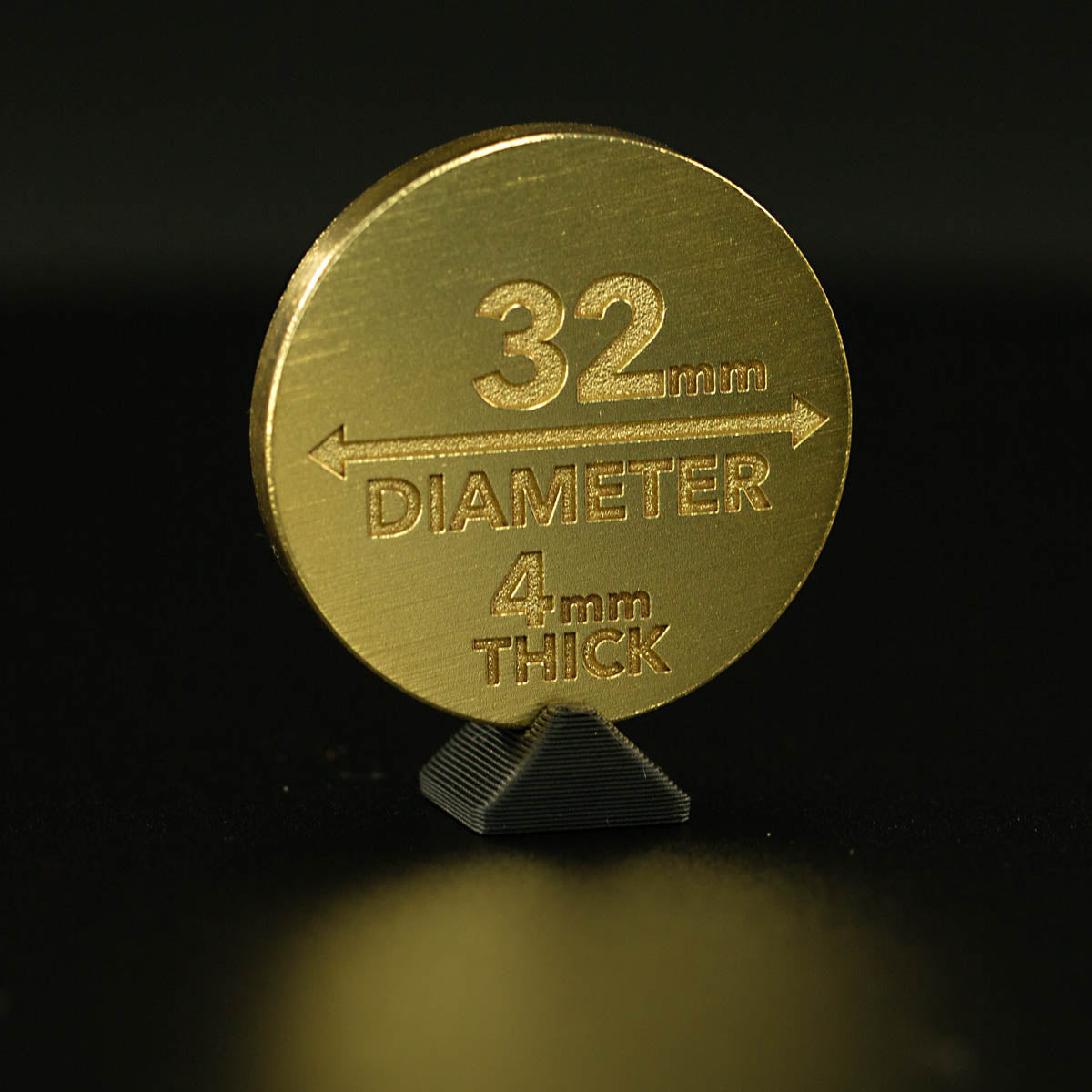 Brass Coin Blank 32mm