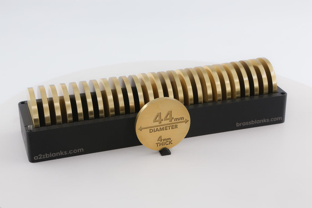 Brass Coin Blank 44mm