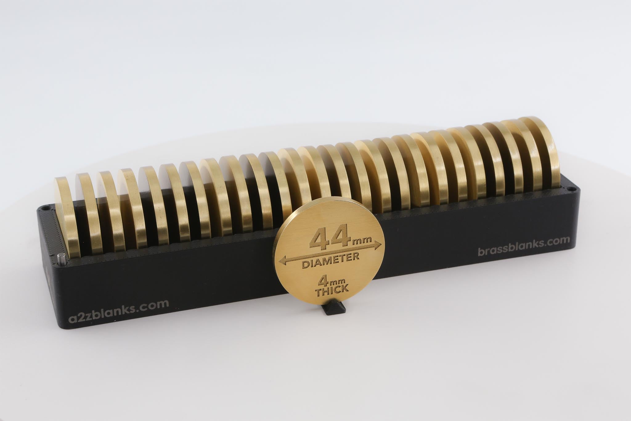 Brass Coin Blank 44mm