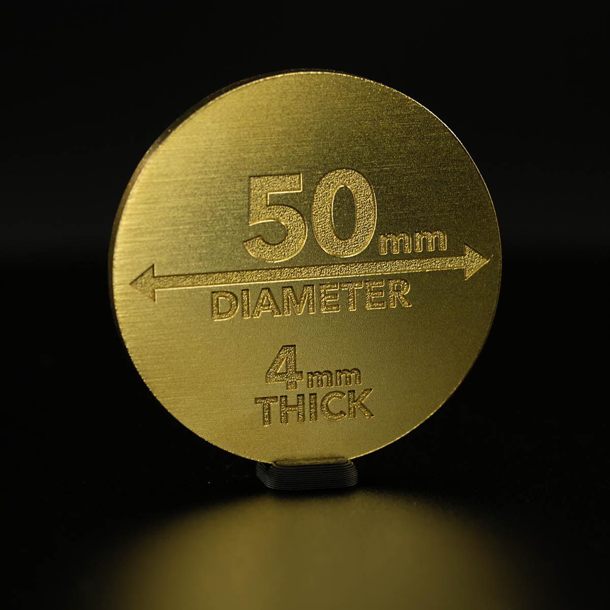 Brass Coin Blank 50mm