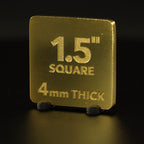 Brass Square Blank 1.5 inches