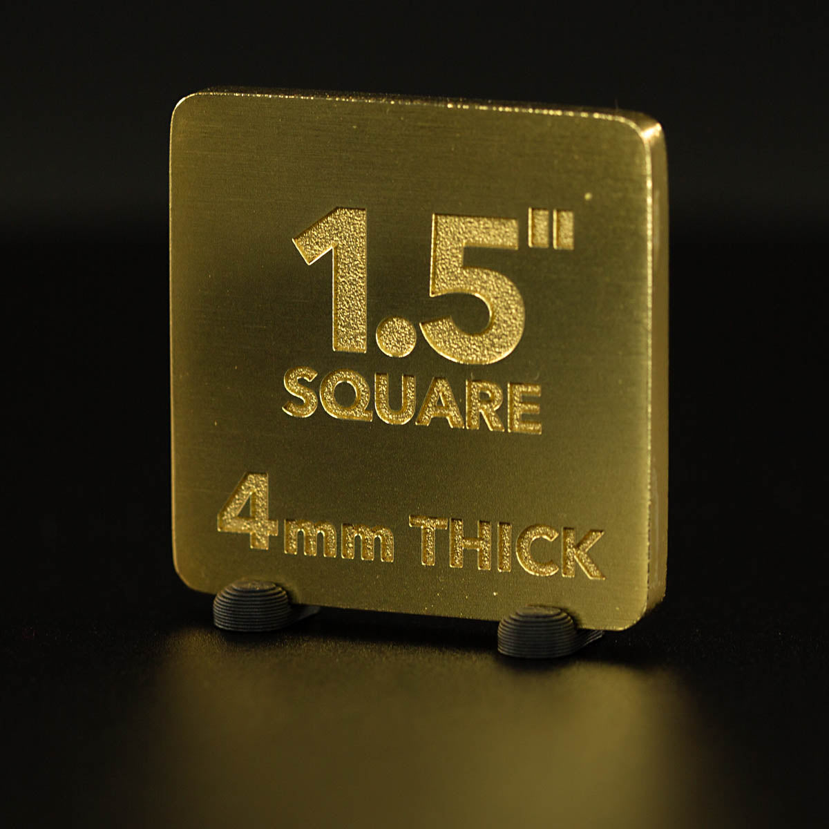 Brass Square Blank 1.5 inches