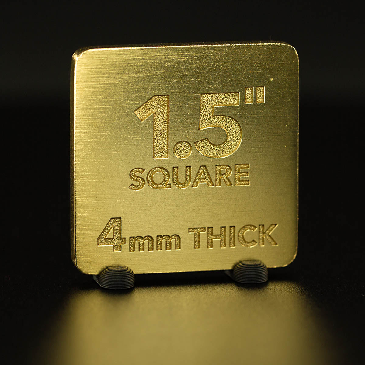 Brass Square Blank 1.5 inches