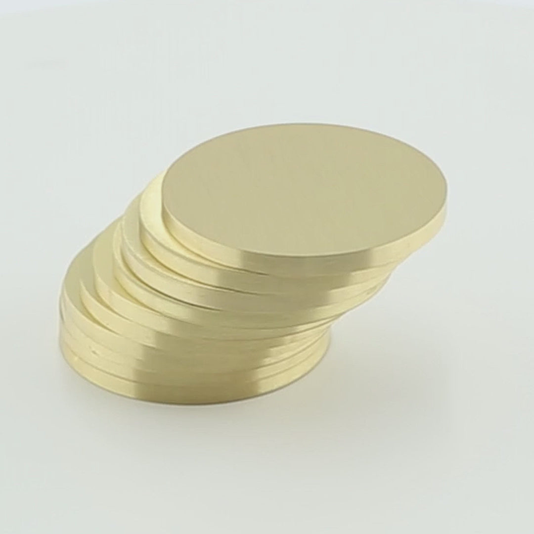 Brass Coin Blank 50mm